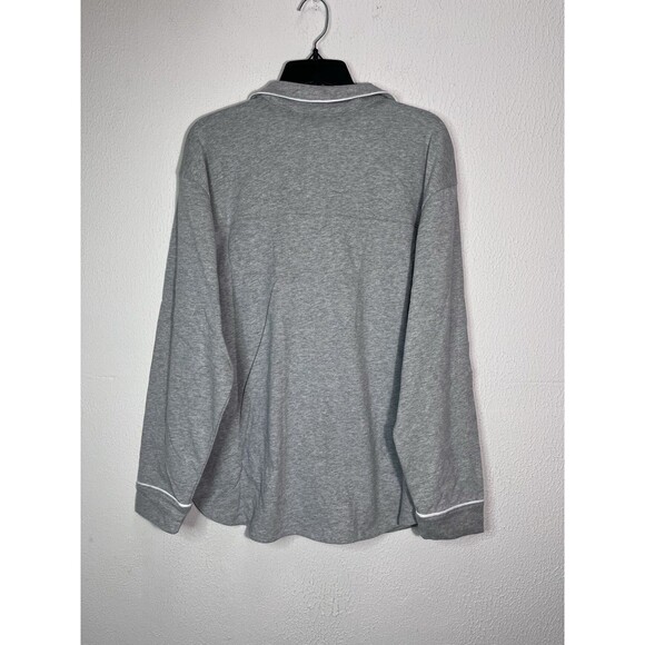 RM Rebecca Minkoff Women's XL Notch Collar Pajama Set Gray - Picture 7 of 16